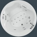 CROSS CA-180 Jakuzi Küveti (Çap 180cm Yuvarlak)