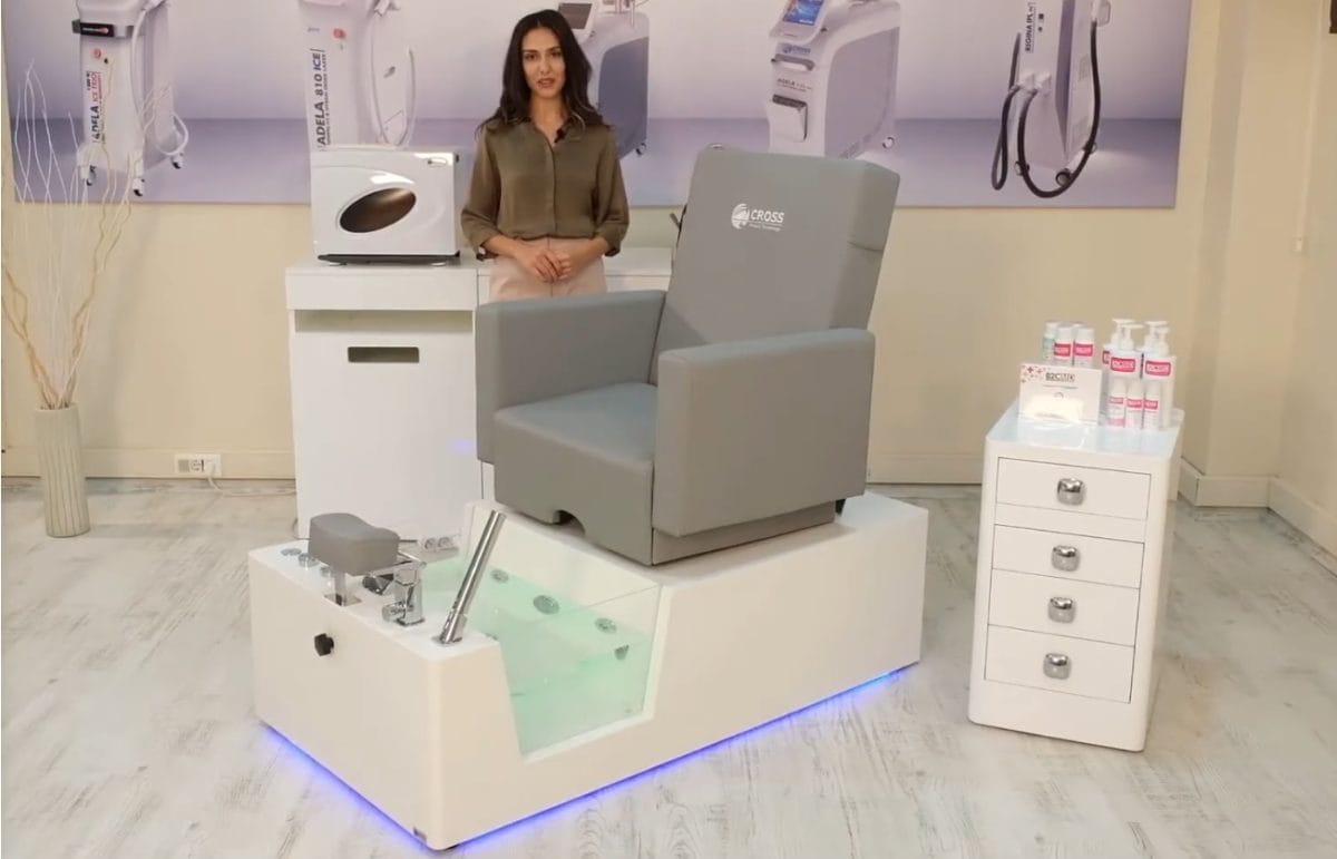 DM-922 CROSS DM-922 Manikür & Pedikür Jakuzili SPA Koltuğu - Görsel 2